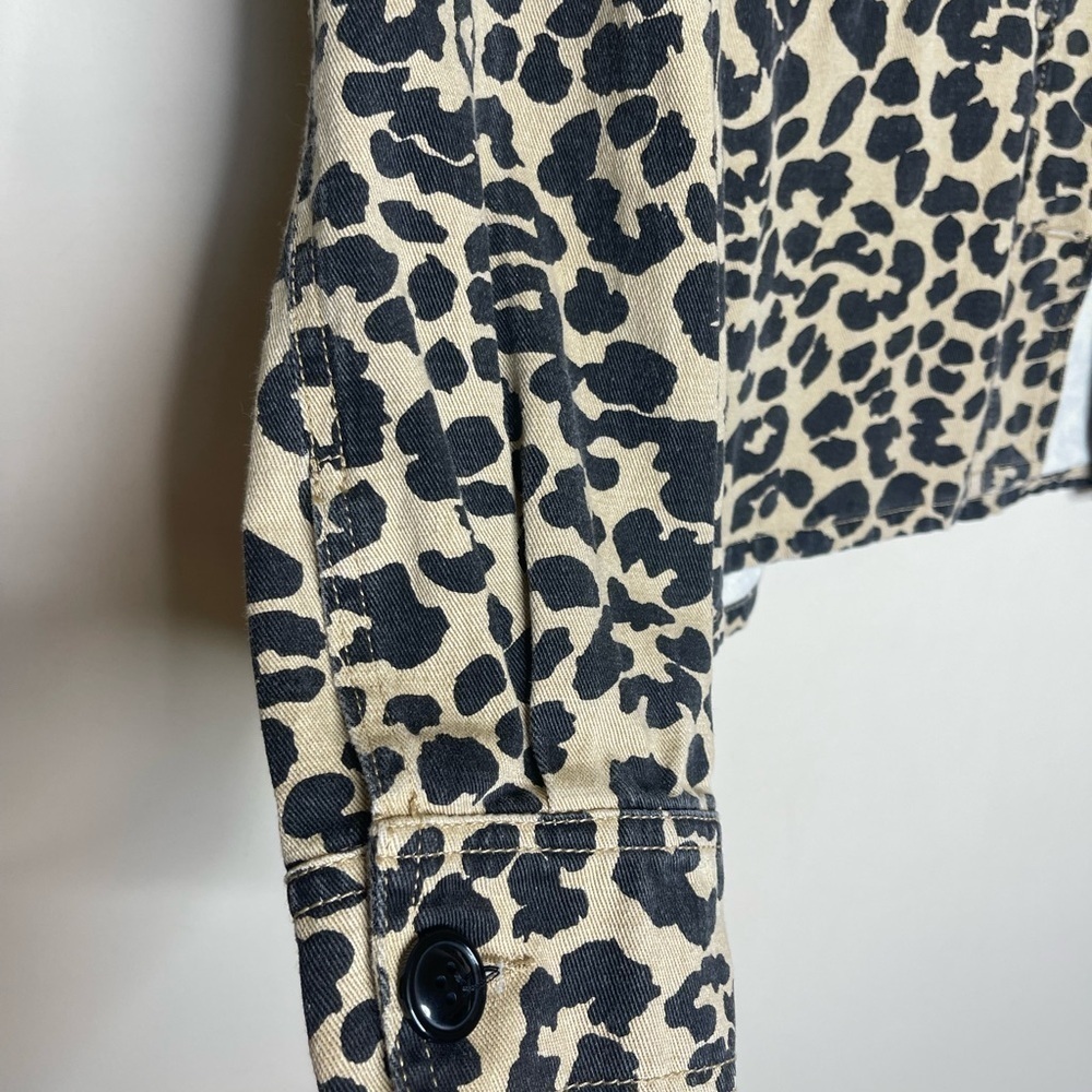 Lulus leopard lightweight oversized jacket - Picture 6 of 8